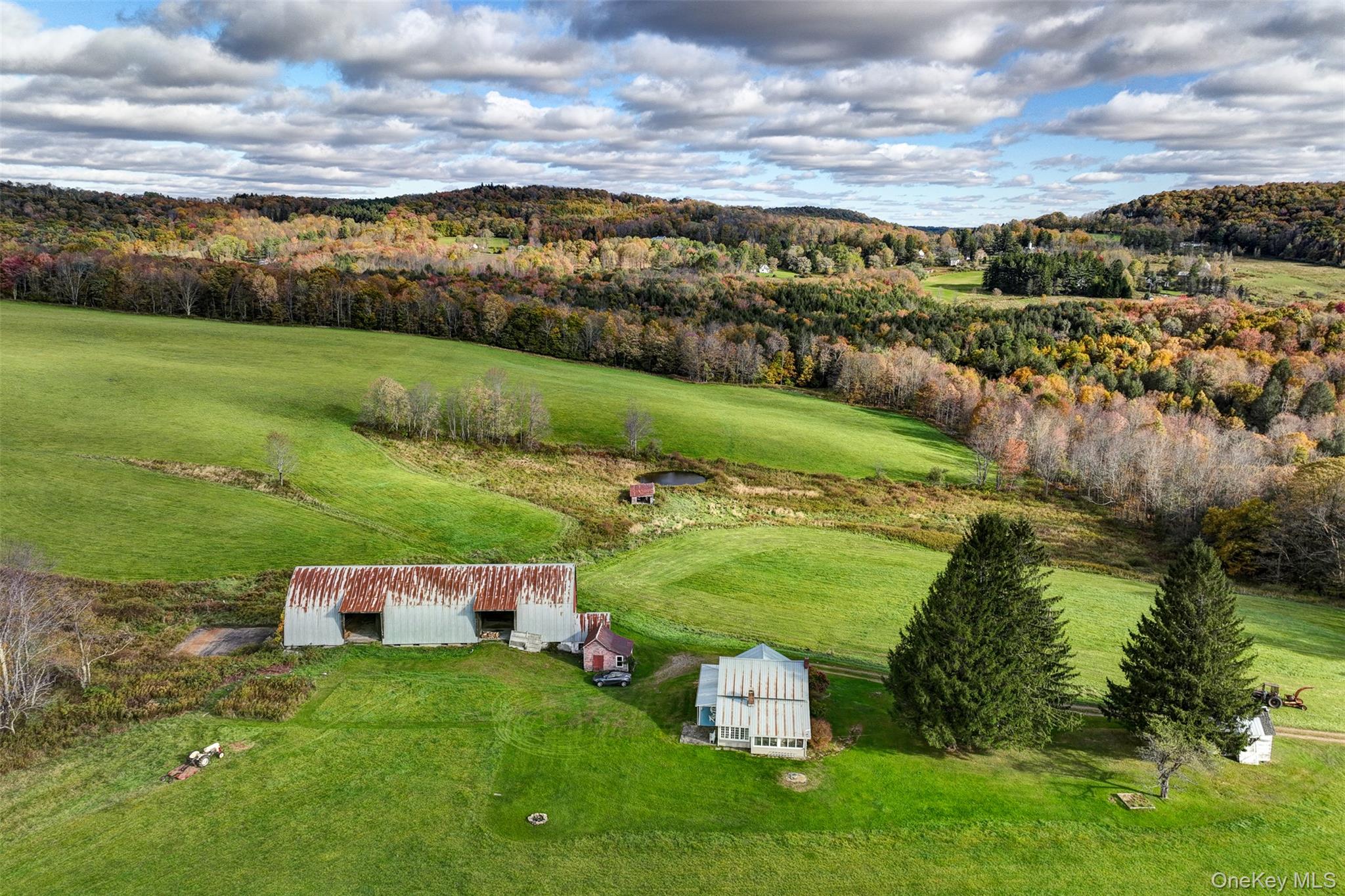 104 William Herbert Road Fremont Center, NY 12736 - Photo 28 of 43 a view of a golf course with a lake
