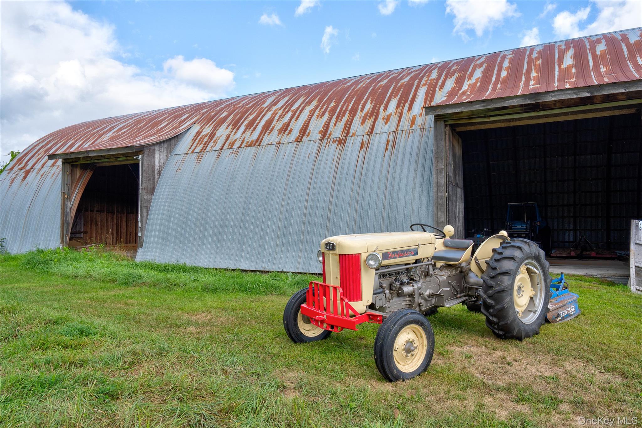 104 William Herbert Road Fremont Center, NY 12736 - Photo 38 of 43 a backyard of a house with table and chairs