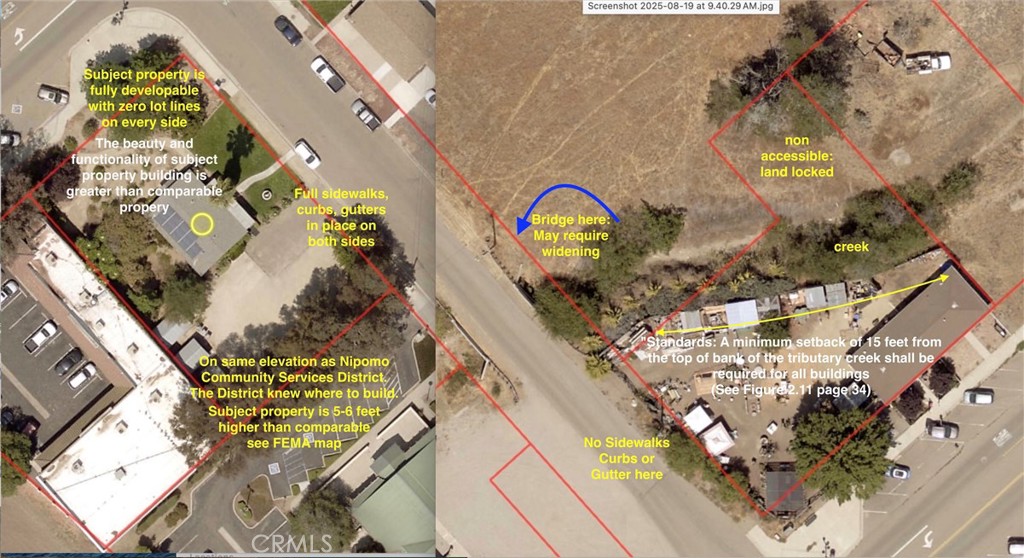 267 West Tefft Street Nipomo, CA 93444 - Photo 3 of 3 an aerial view of a highlighted house