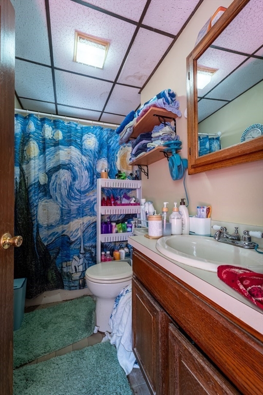 8 Lamar Avenue Worcester, MA 01604 - Photo 17 of 26 a bathroom with a sink and a toilet
