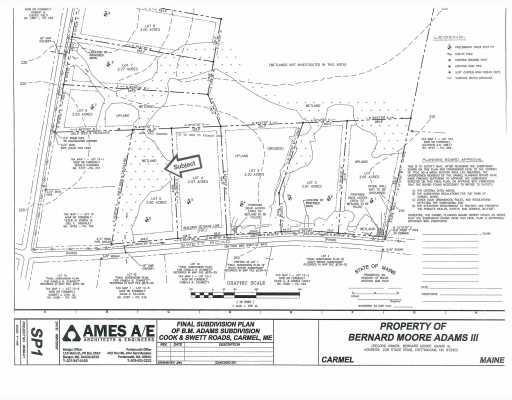 Lot 5 Swett Road Carmel, ME 04419 - Photo 6 of 6 Plat Map.