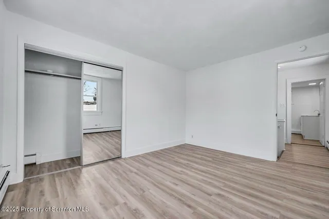 wooden floor in an empty room