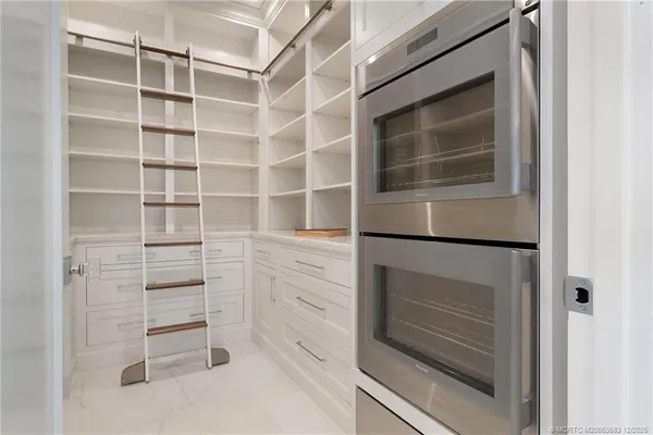 a view of storage and utility room