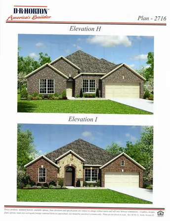 a front view of a house with a garden and yard