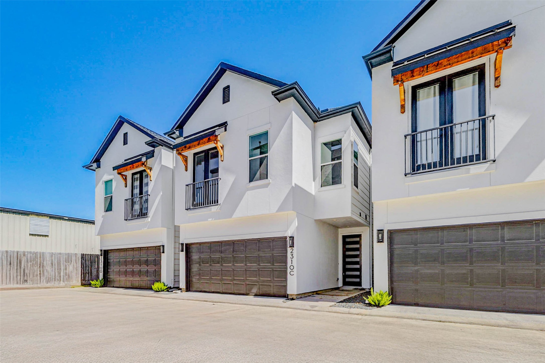 2310 Campbell Road, Unit C Houston, TX 77080 - Photo 27 of 27 a front view of a house with a garage