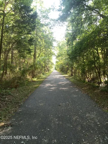 a view of outdoor space and trees
