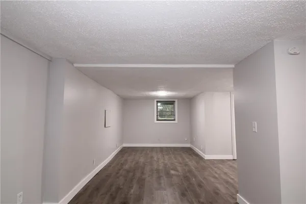 wooden floor in an empty room