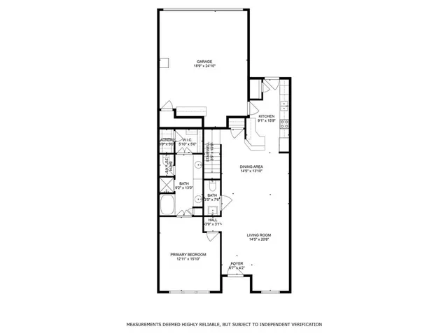 a picture of a floor plan
