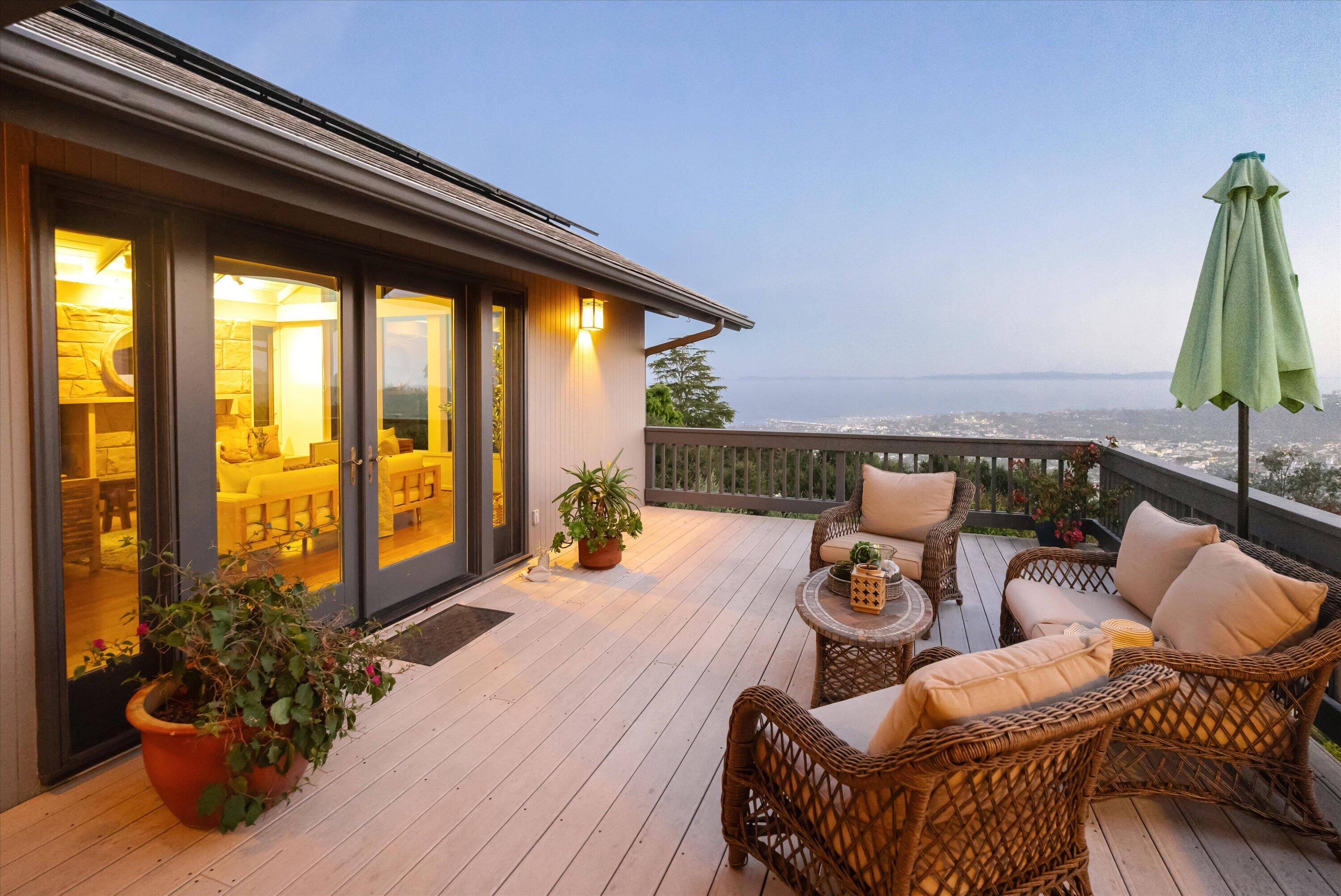1510 Franceschi Road Santa Barbara, CA 93103 - Photo 17 of 30 view deck