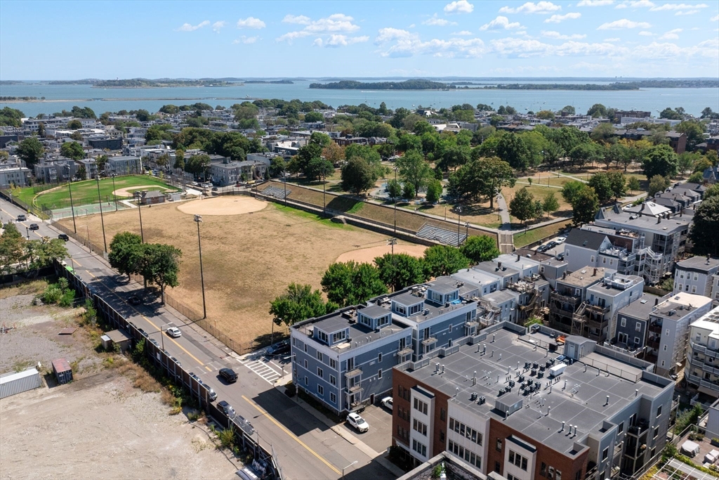 3 M Street, Unit 3 Boston, MA 02127 - Photo 28 of 34 an aerial view of a house with a garden