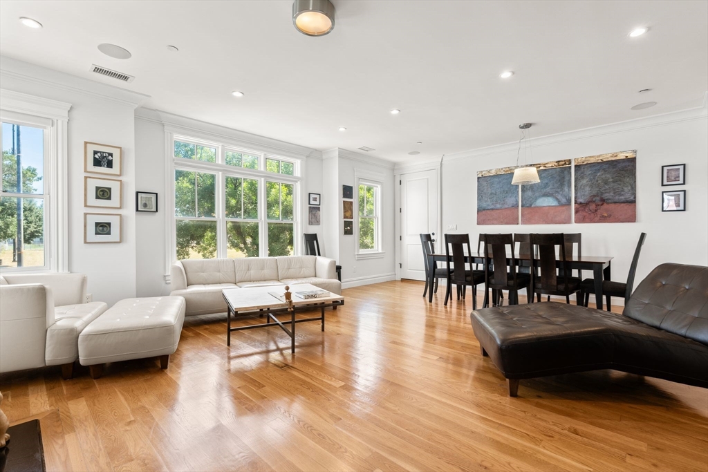 3 M Street, Unit 3 Boston, MA 02127 - Photo 5 of 34 a living room with furniture and wooden floor