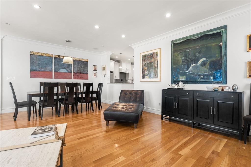3 M Street, Unit 3 Boston, MA 02127 - Photo 6 of 34 a living room with furniture and wooden floor