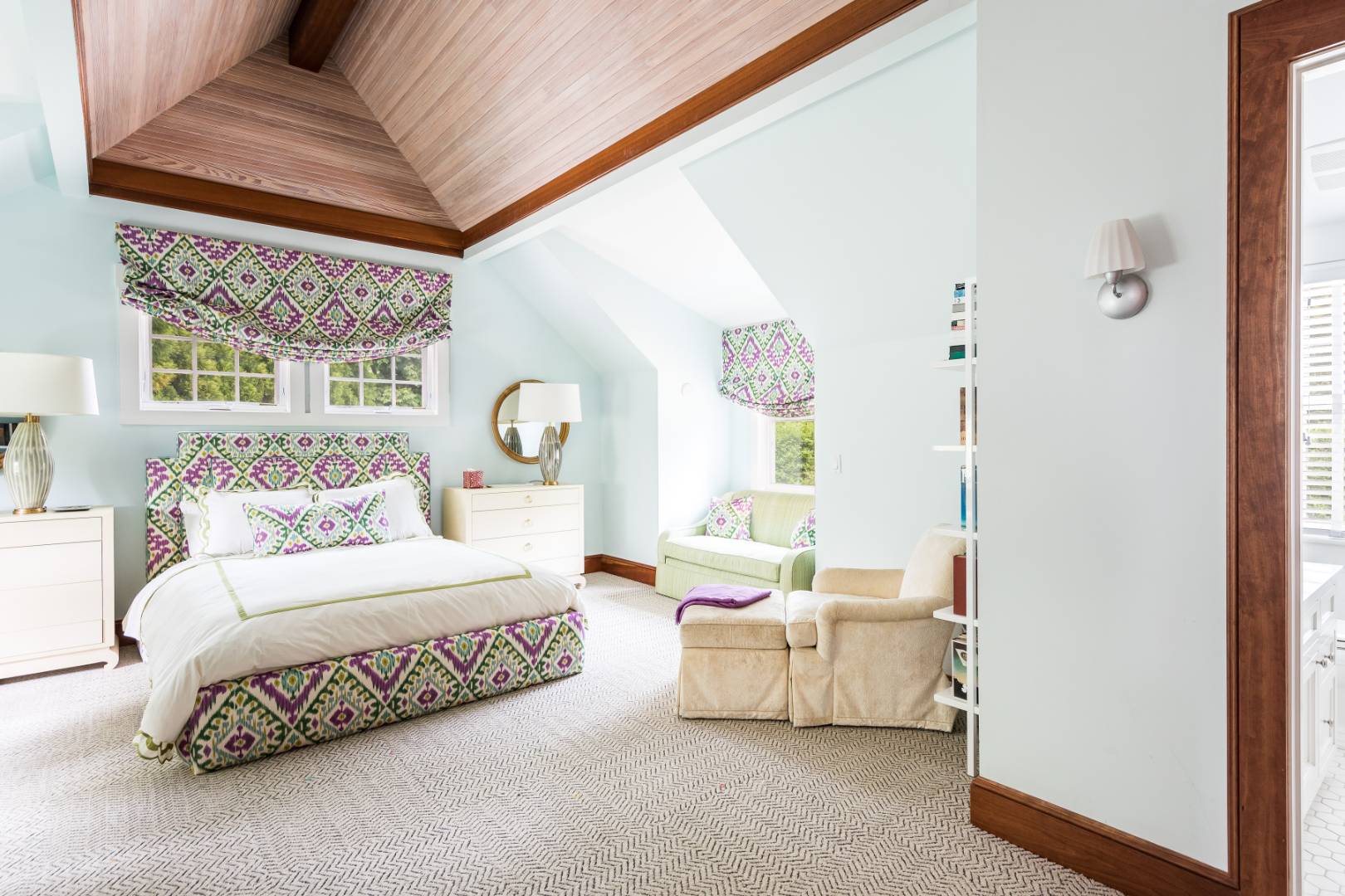 30 Jones Road East Hampton, NY 11937 - Photo 13 of 21 a bedroom with bed and a large window