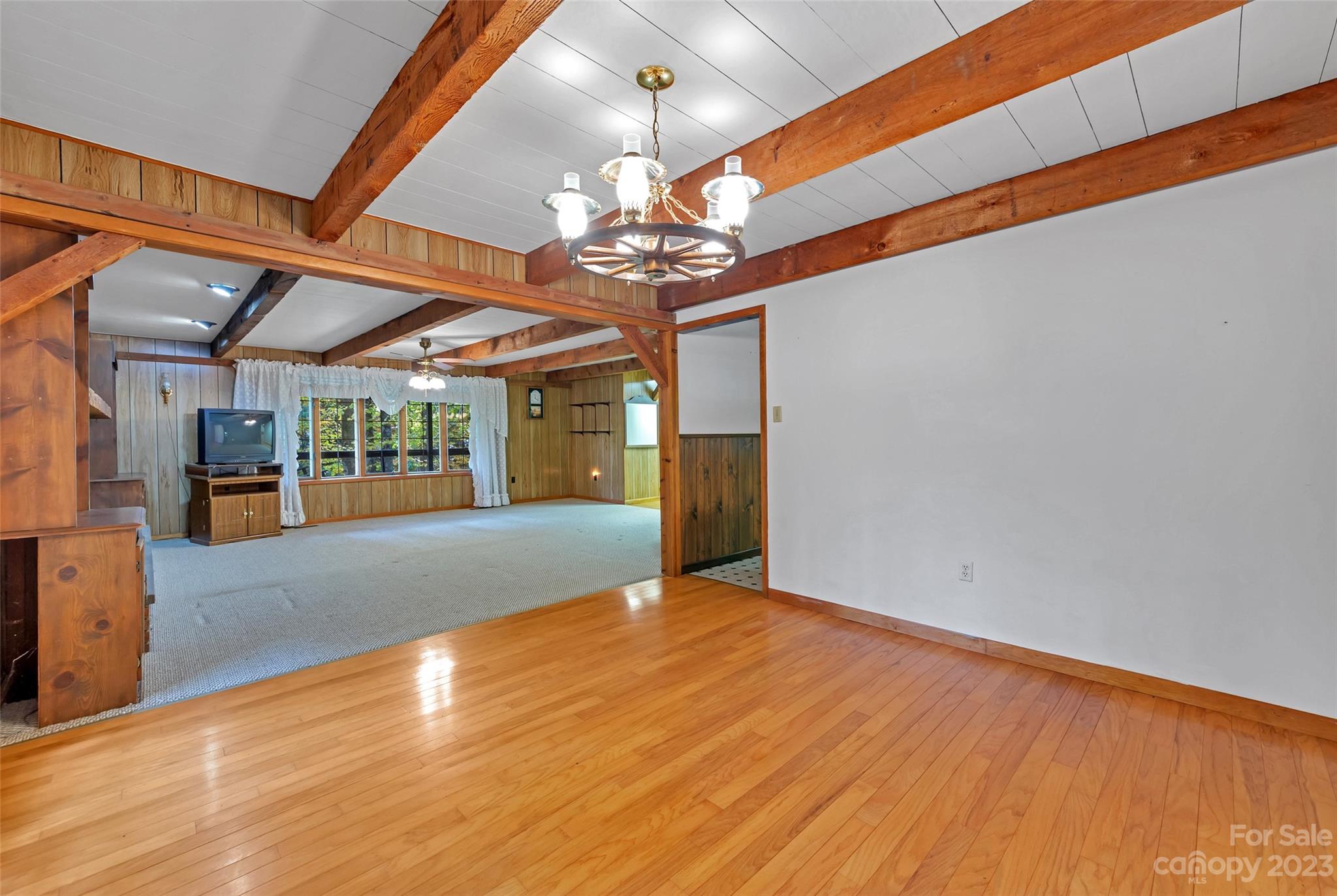 91 Chestnut Hill Road Black Mountain, NC 28711 - Photo 15 of 45 a view of an empty room with a window