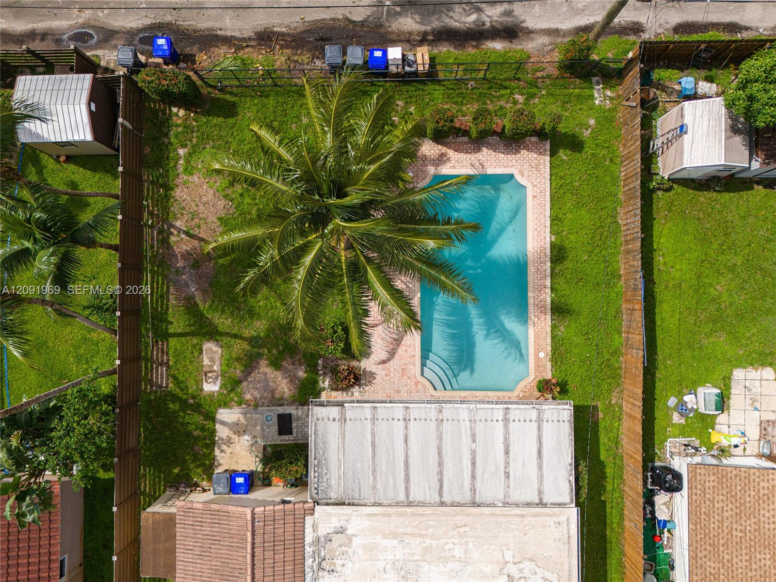 4710 West Park Road Hollywood, FL 33021 - Photo 44 of 56 Backyard/w beautiful Landscape