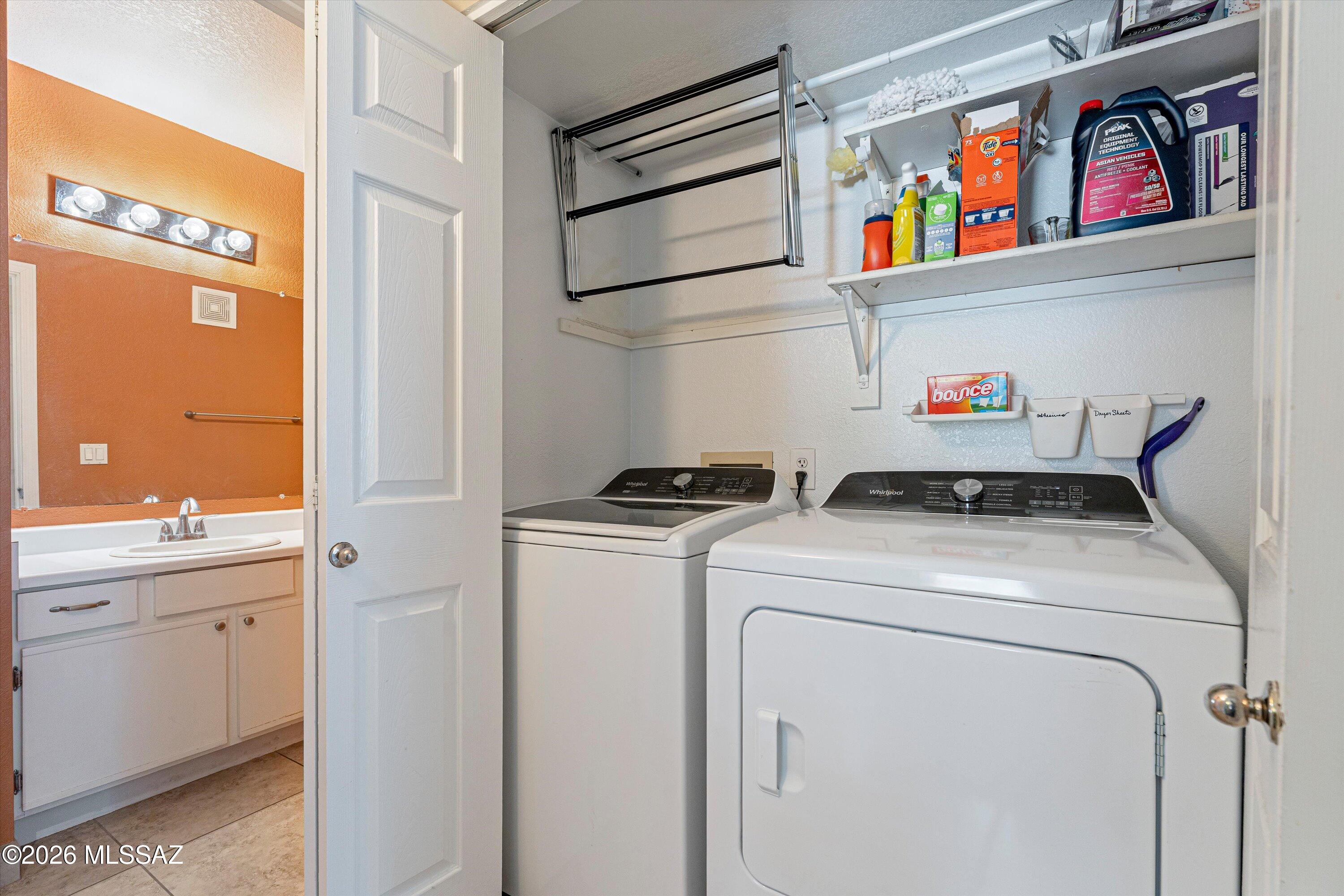 7255 East Snyder Road, Unit 4105 Tucson, AZ 85750 - Photo 16 of 24 Laundry Closet