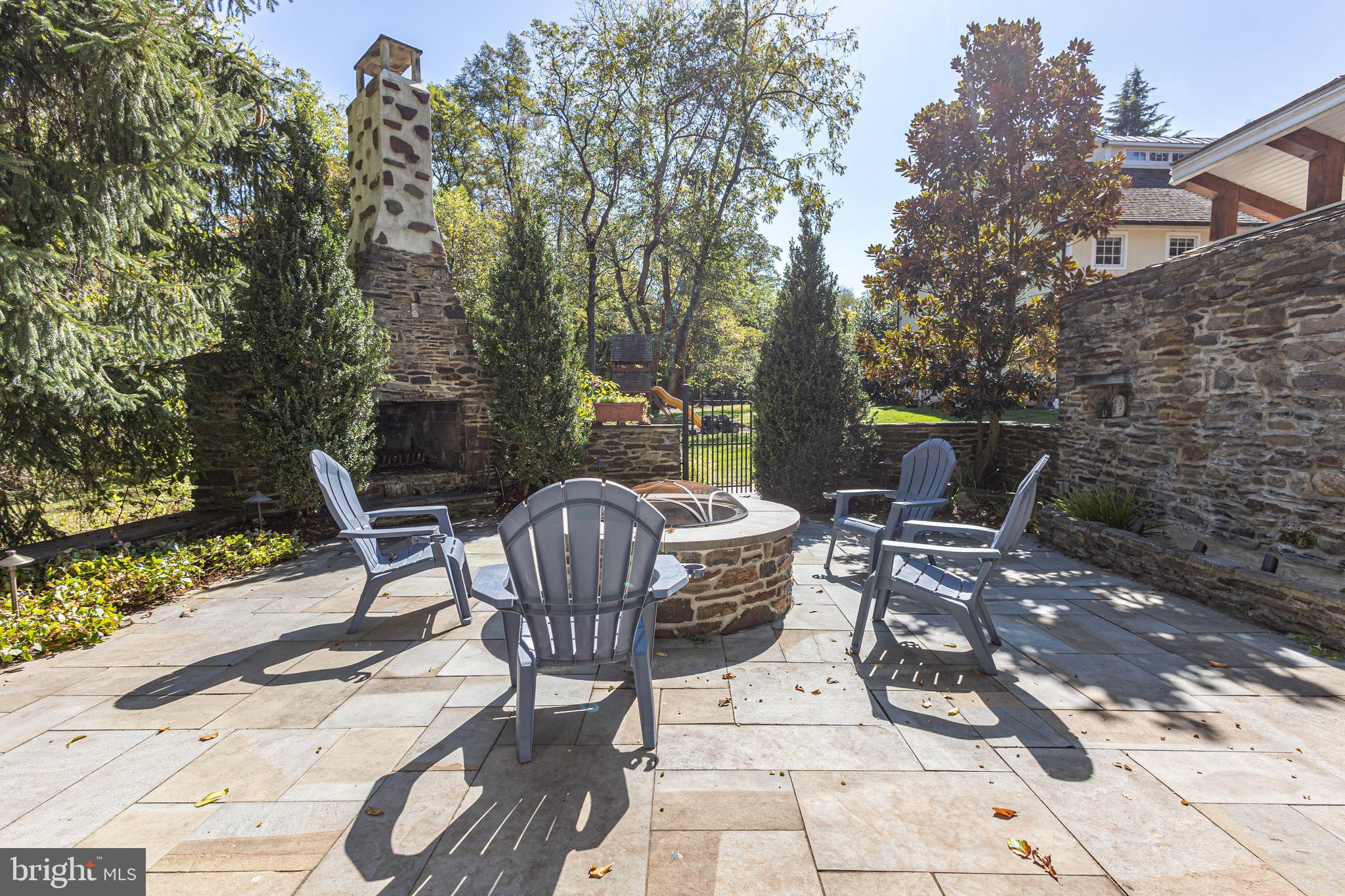 928 Taylorsville Road Washington Crossing, PA 18977 - Photo 90 of 106 a view of a chairs and tables in the patio