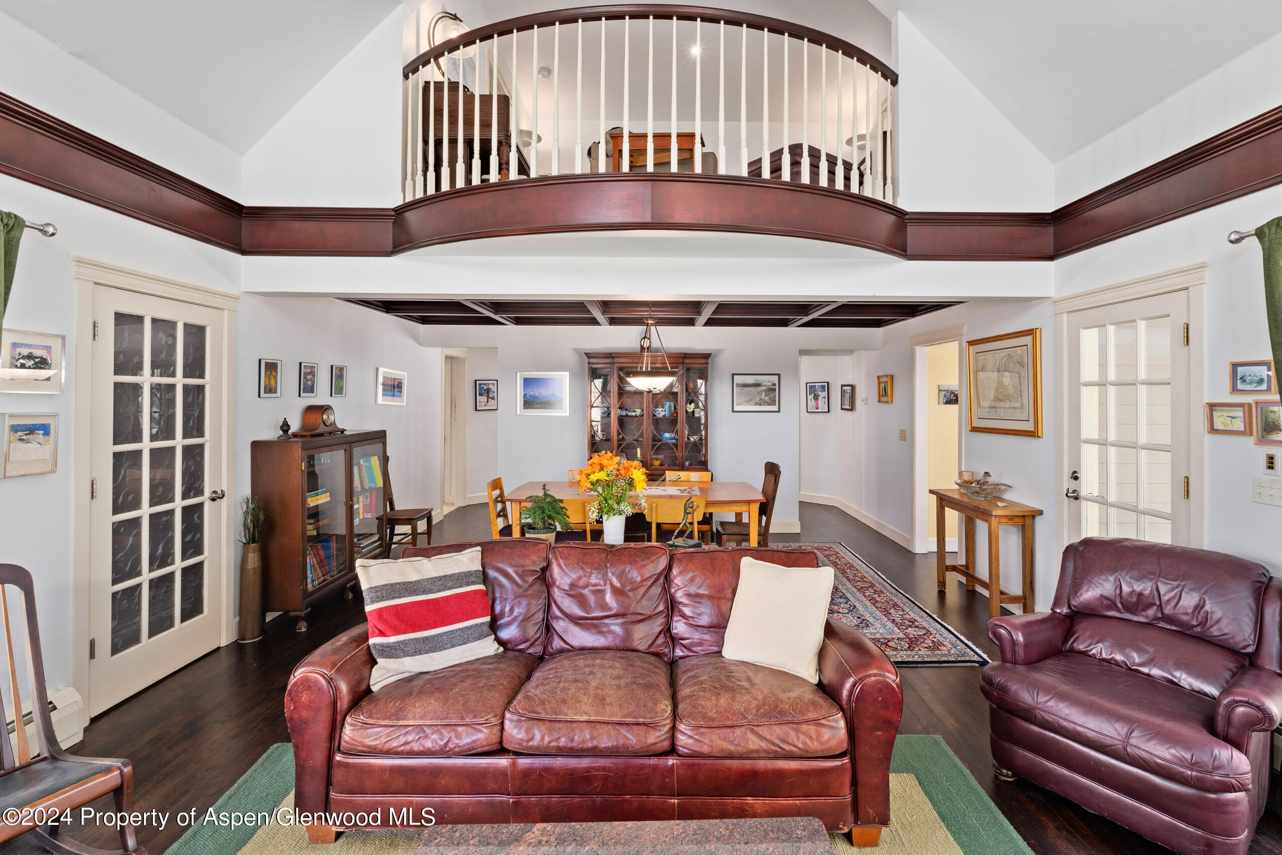 102 Firehouse Road Redstone, CO 81623 - Photo 19 of 50 a living room with furniture and a dining table