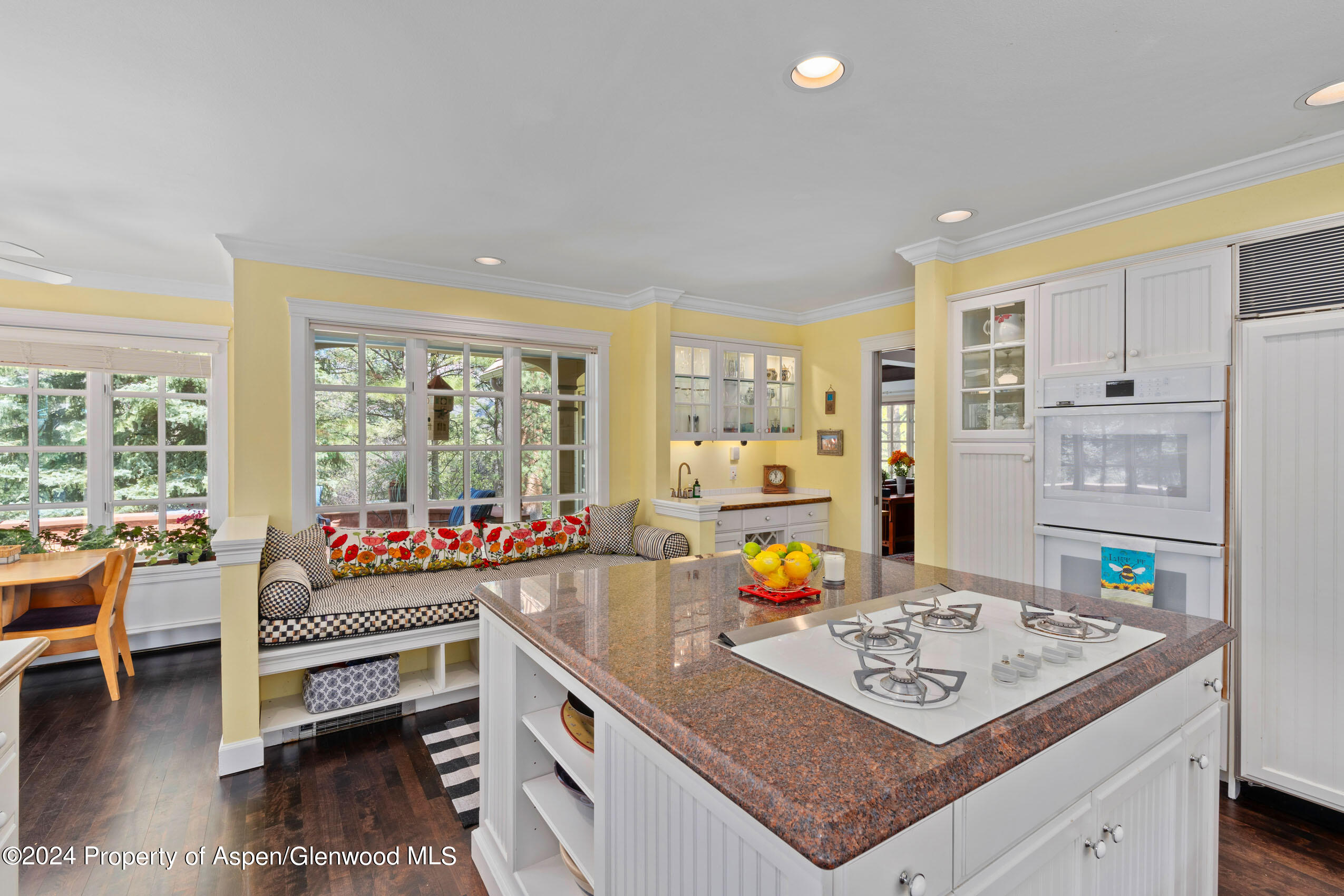 102 Firehouse Road Redstone, CO 81623 - Photo 22 of 50 a view of a kitchen center island and living room