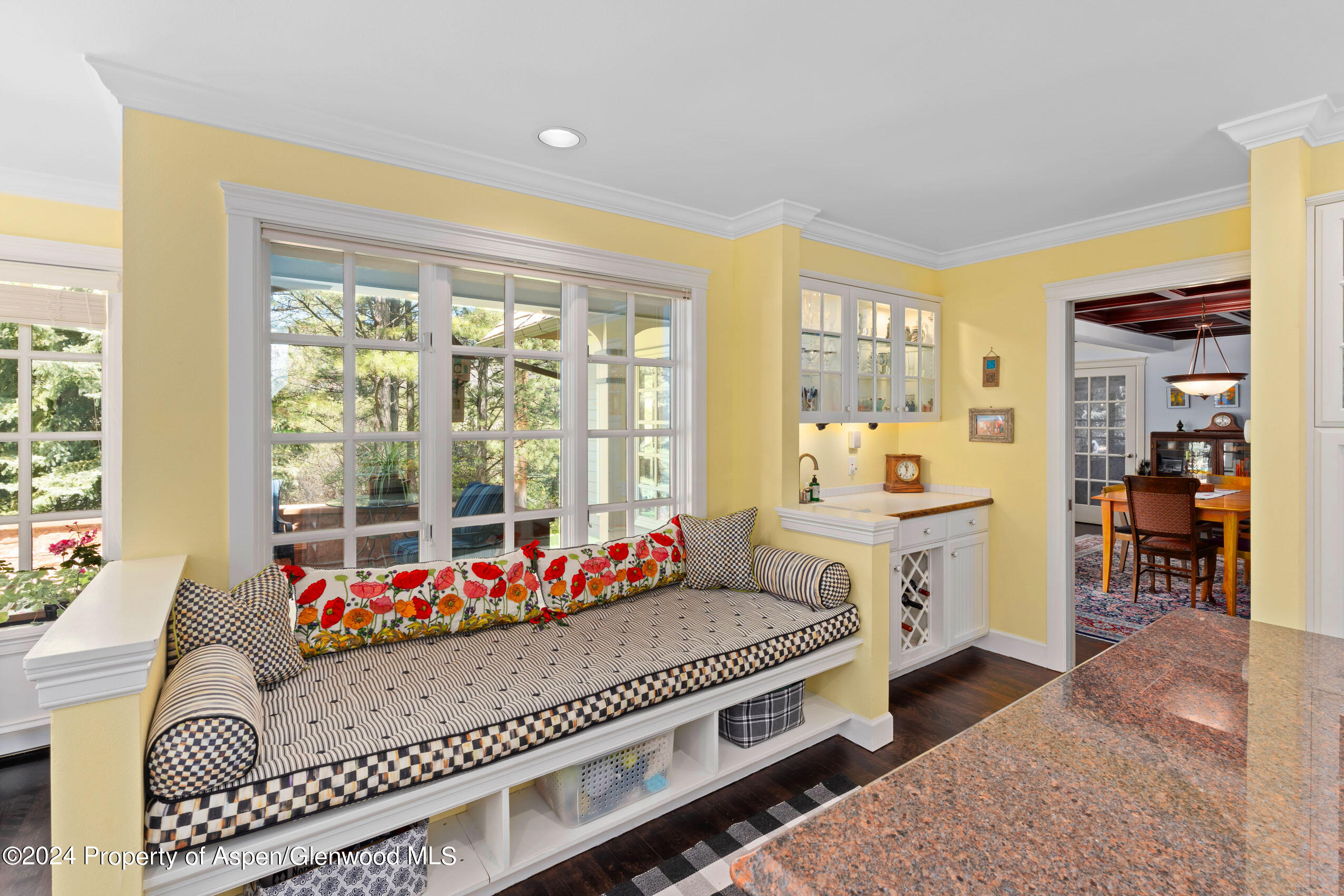 102 Firehouse Road Redstone, CO 81623 - Photo 23 of 50 a living room with furniture and a large window