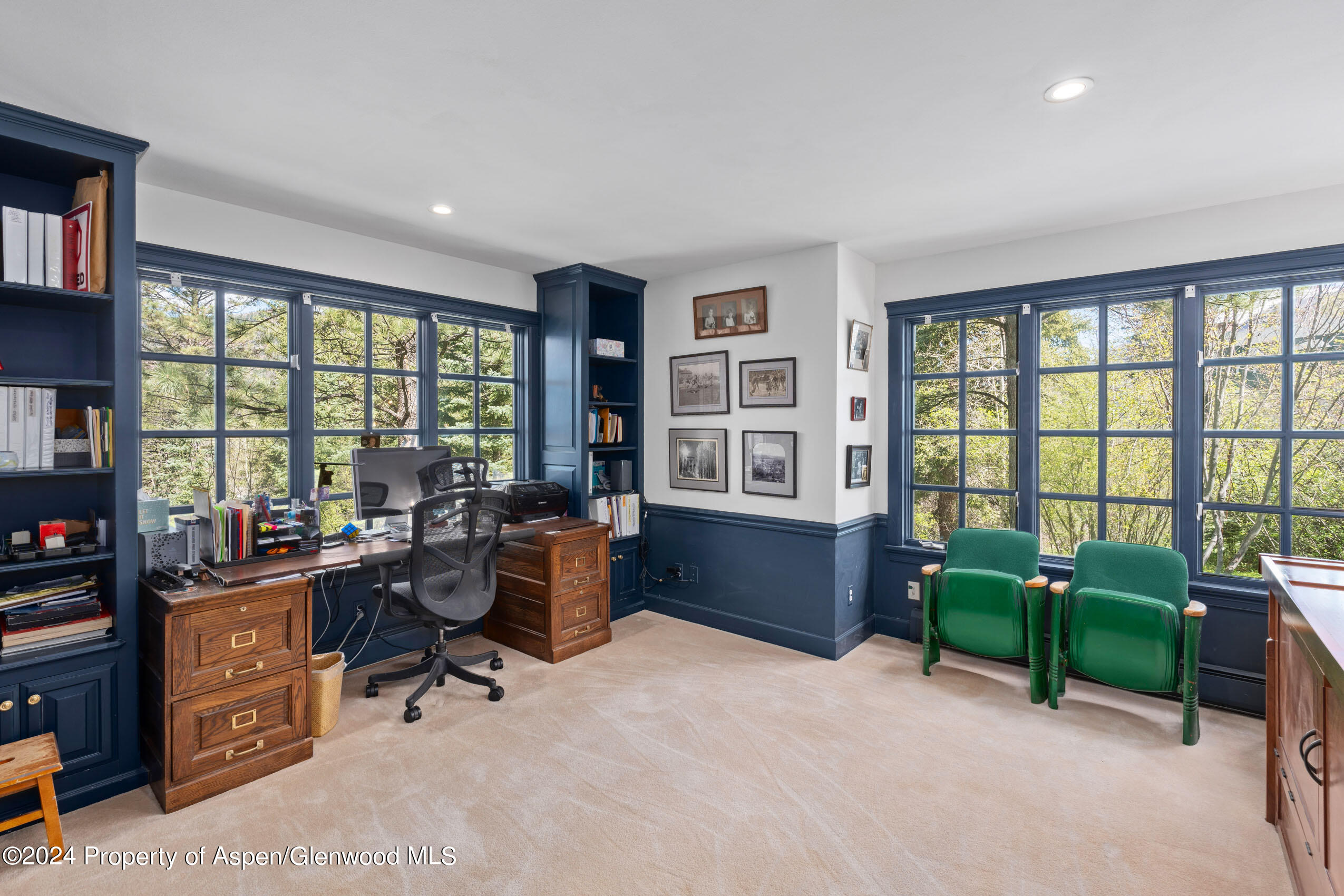 102 Firehouse Road Redstone, CO 81623 - Photo 26 of 50 a view of a livingroom with workspace and a window