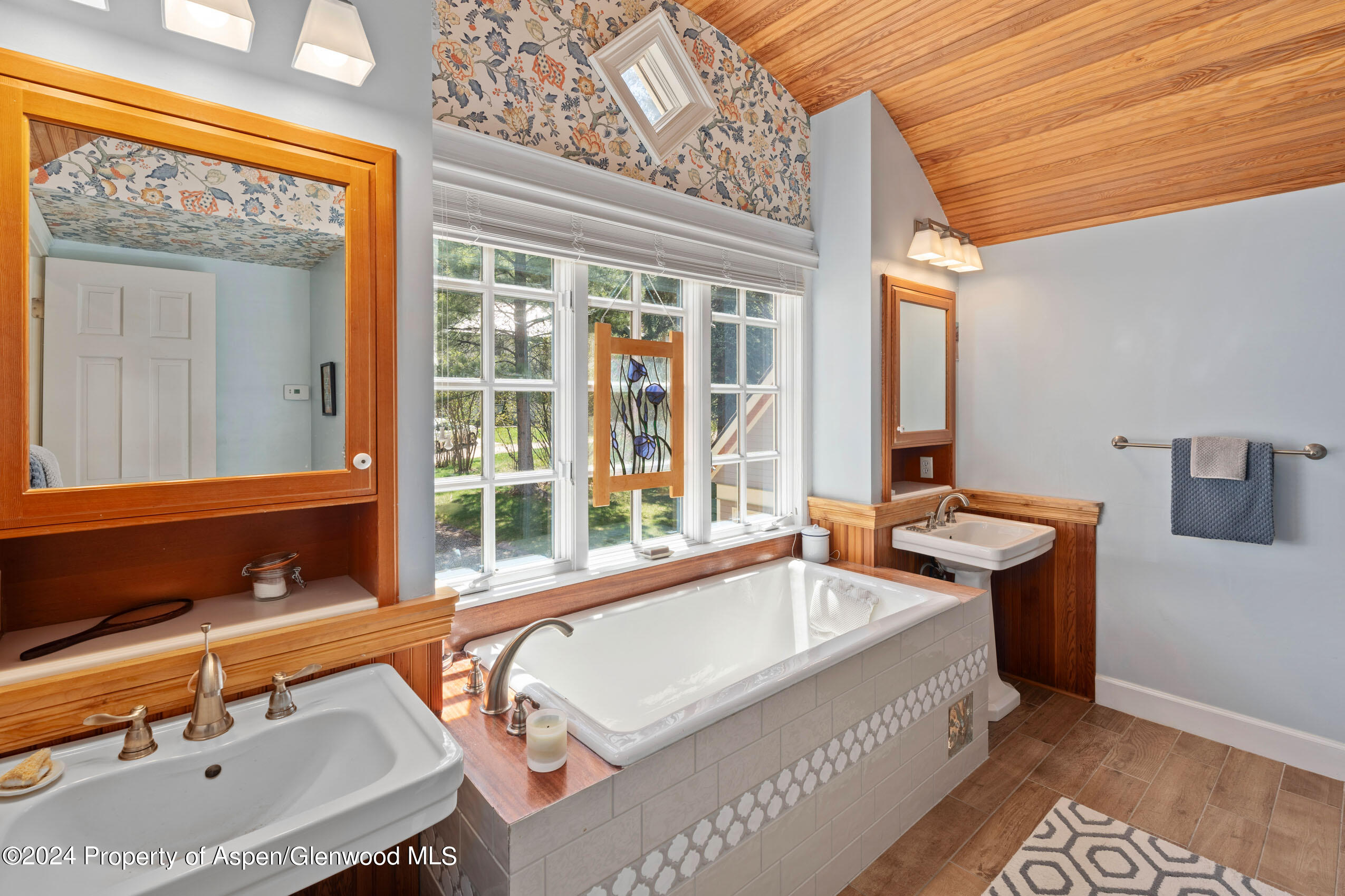 102 Firehouse Road Redstone, CO 81623 - Photo 32 of 50 a bathroom with a sink and a bathtub