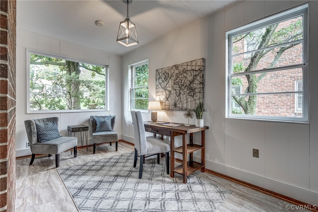 1606 Princeton Road Richmond, VA 23227 - Photo 12 of 37 a view of a dining room with furniture window and outside view