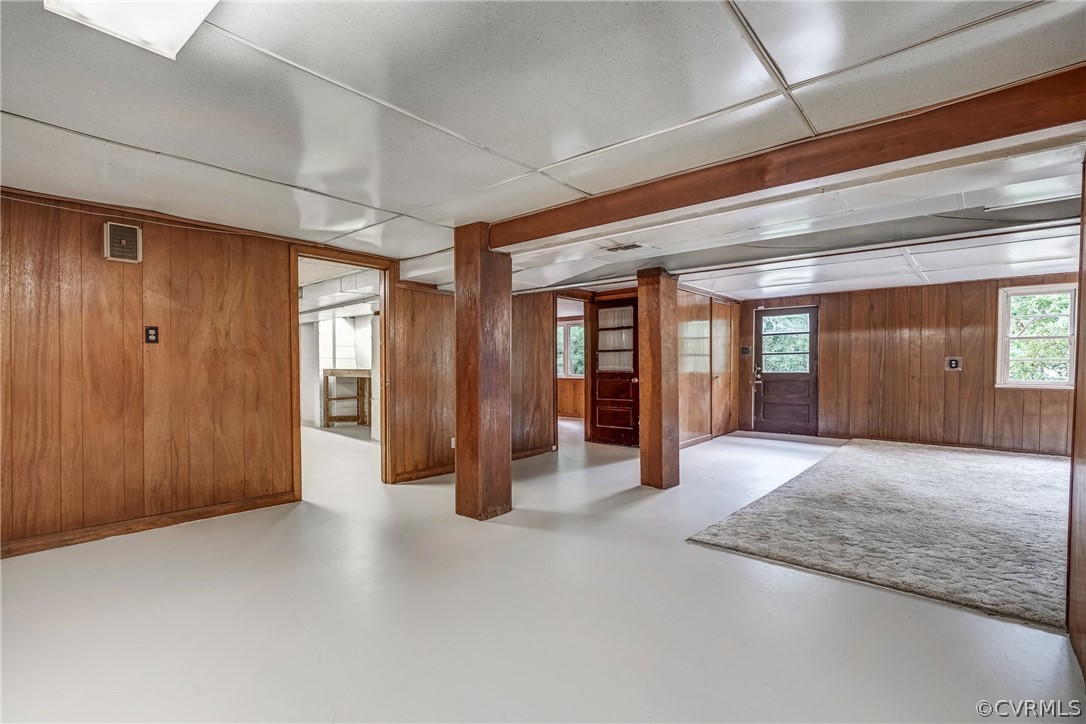 1606 Princeton Road Richmond, VA 23227 - Photo 26 of 37 a view of a hallway with wooden cabinets