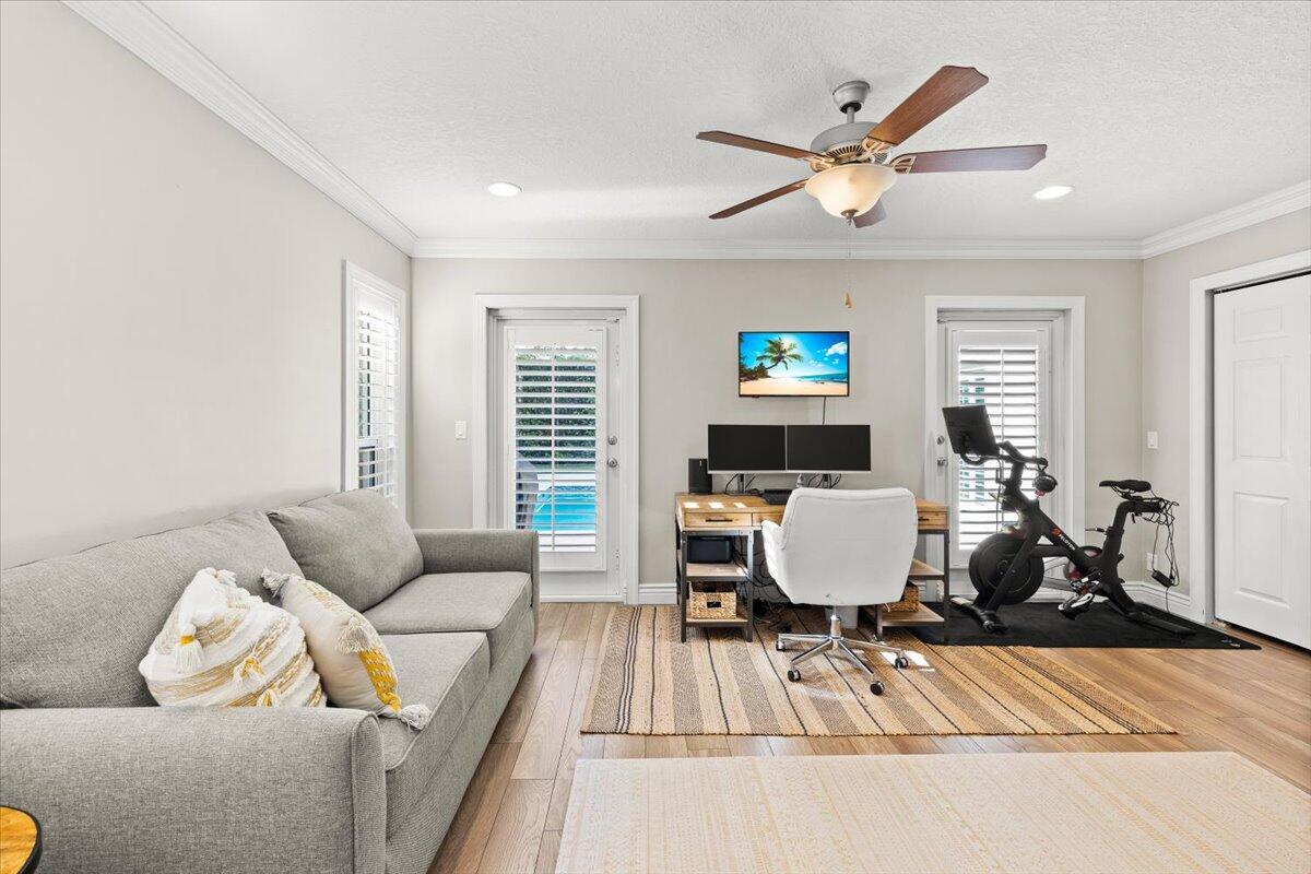 944 Southwest 1st Street Boca Raton, FL 33486 - Photo 30 of 48 Bedroom 4 with Patio Access