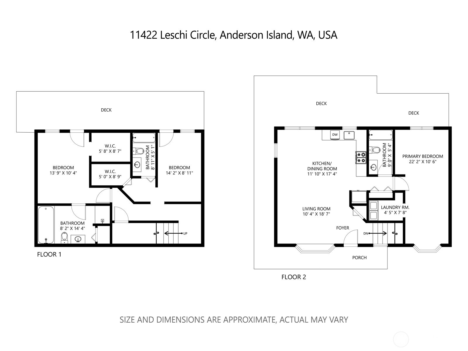 11422 Leschi Circle Anderson Island, WA 98303 - Photo 19 of 40 a black and white photo of a white wall with a white and white wall