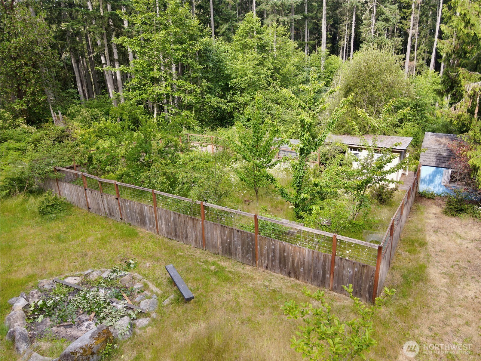 11422 Leschi Circle Anderson Island, WA 98303 - Photo 33 of 40 a view of balcony with yard