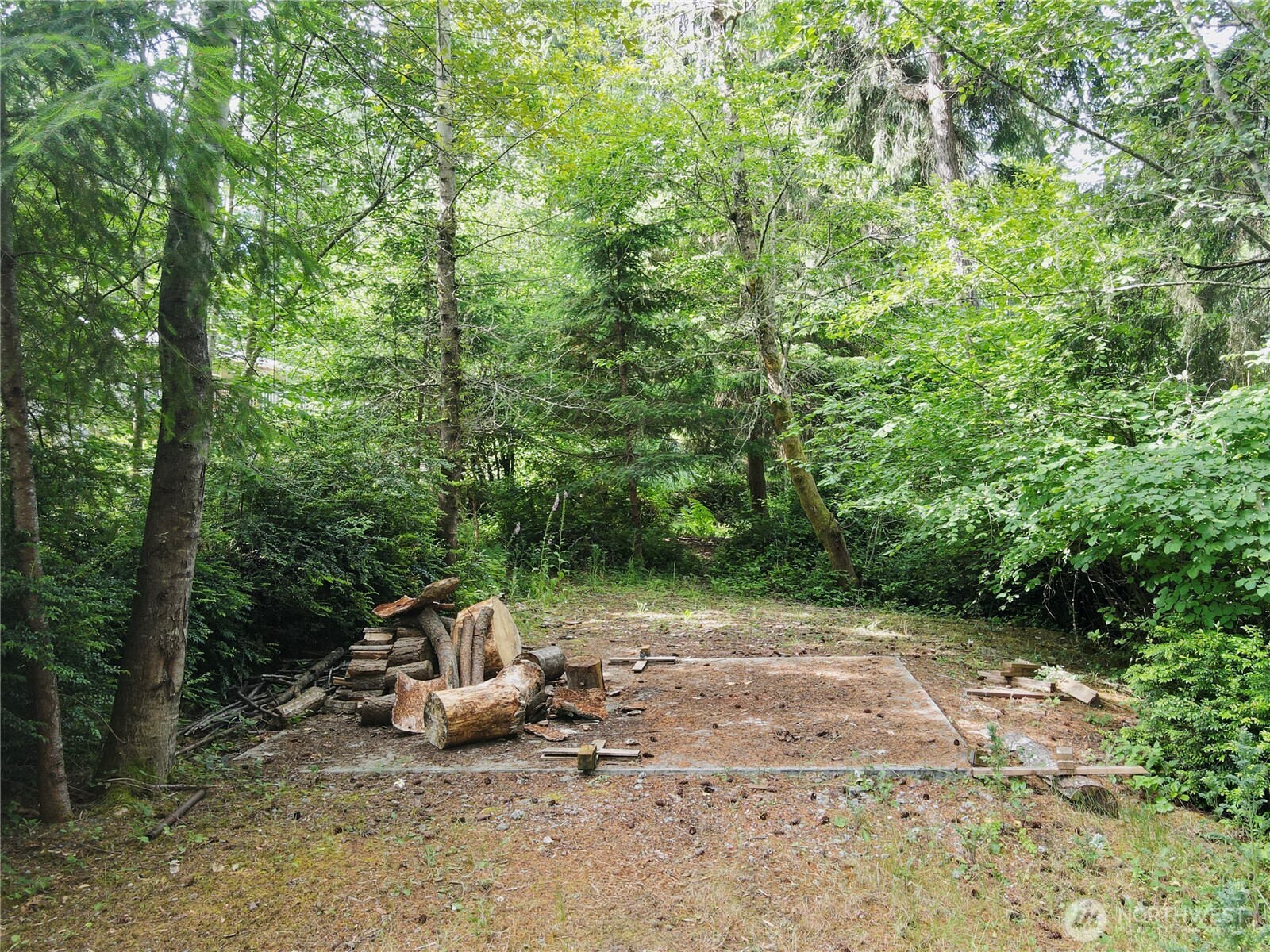 11422 Leschi Circle Anderson Island, WA 98303 - Photo 35 of 40 a view of a backyard with sitting area