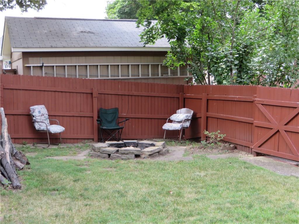 137 Poplar Ridge Road Penn Hills, PA 15235 - Photo 21 of 25 Fire-pit in the corner of yard