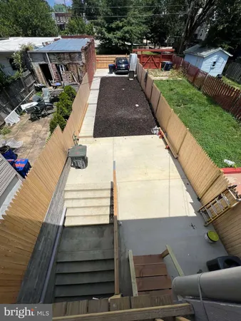 a view of terrace with seating space