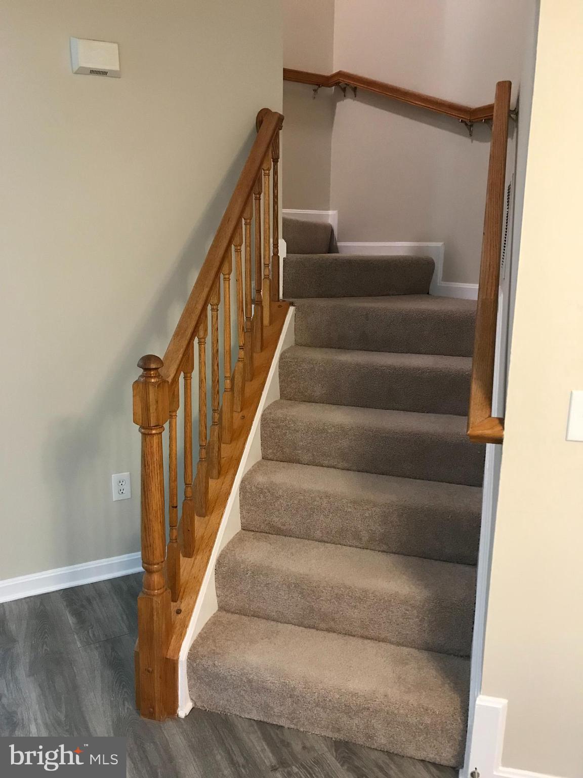 6554 Ridgeborne Drive Rosedale, MD 21237 - Photo 5 of 17 Upper level staircase