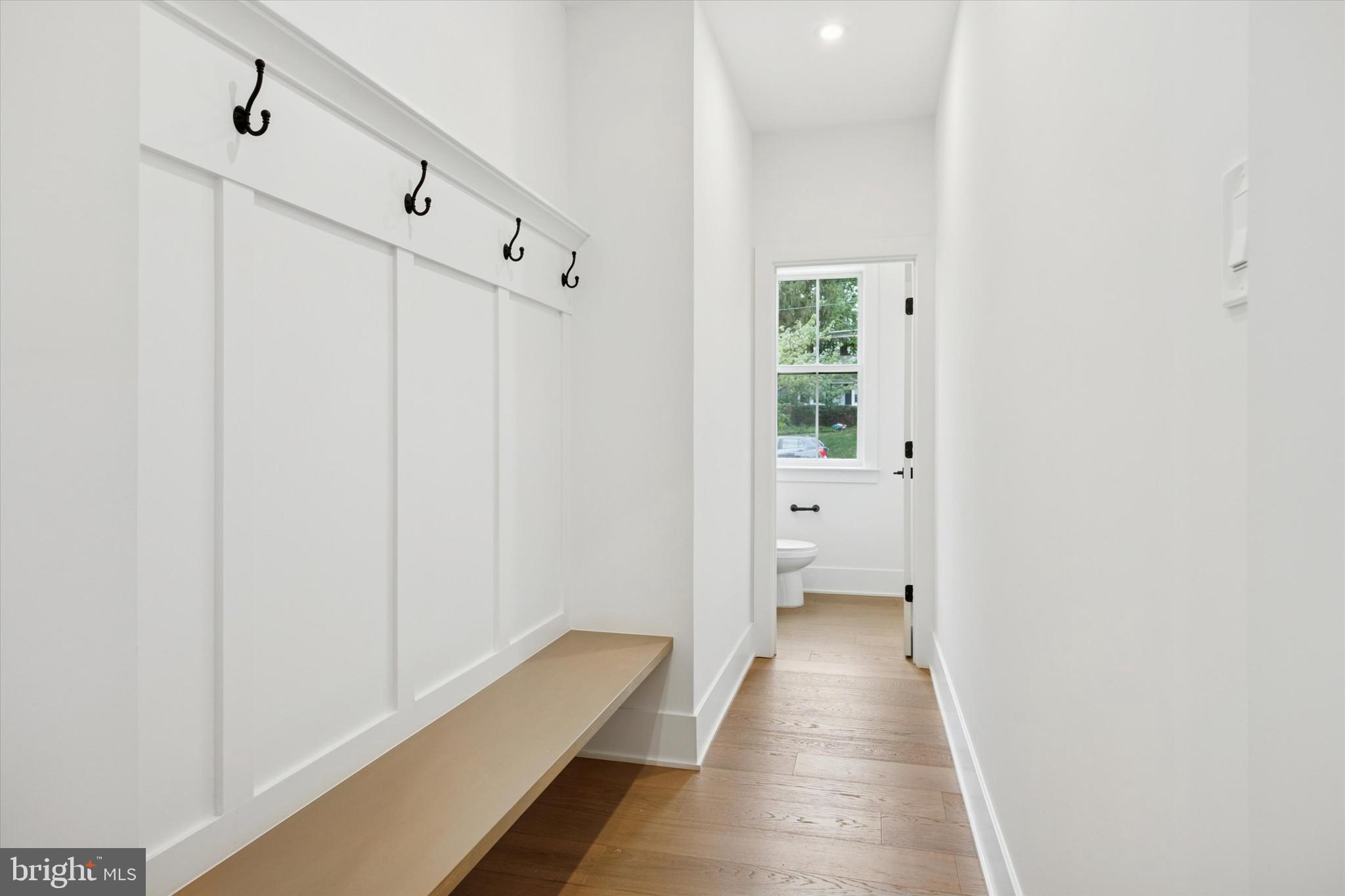 631 Pardee Lane Haddonfield, NJ 08033 - Photo 33 of 37 a view of a hallway with wooden floor and staircase