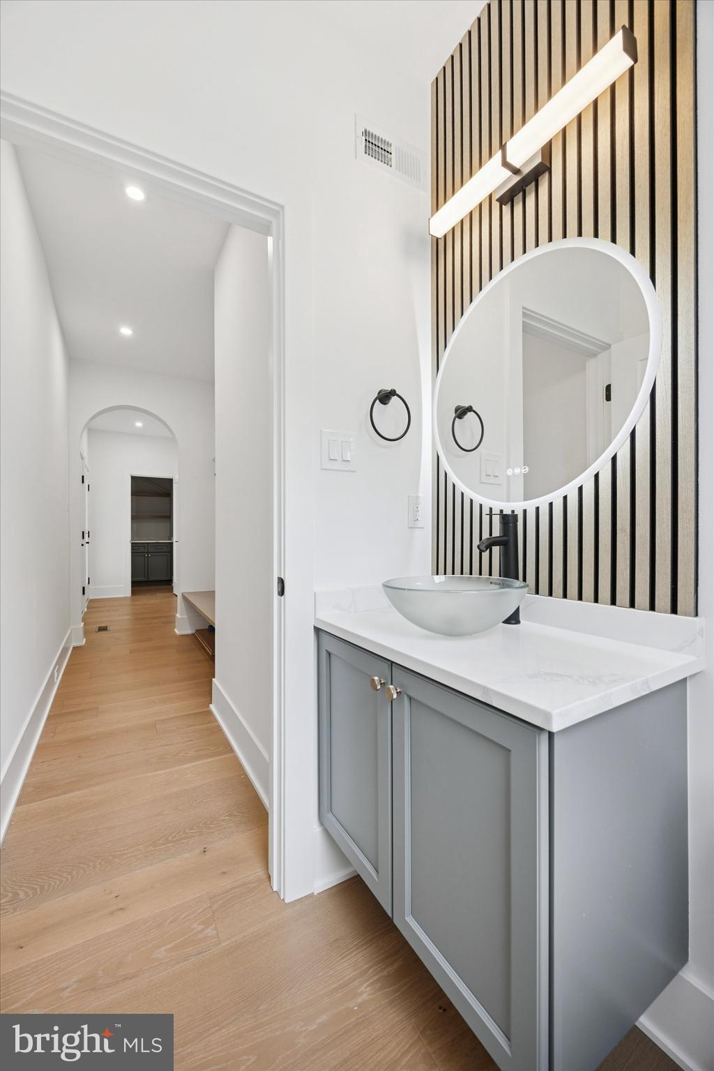 631 Pardee Lane Haddonfield, NJ 08033 - Photo 34 of 37 a view of a bathroom with a sink and mirror