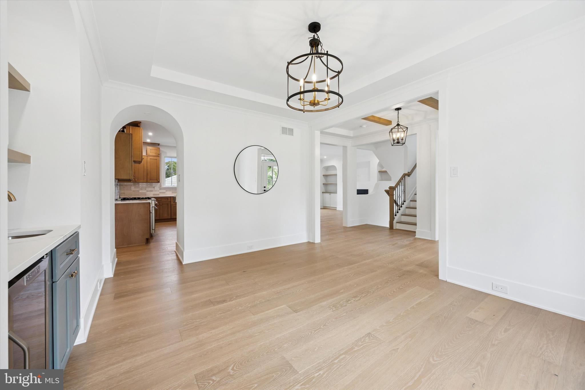 631 Pardee Lane Haddonfield, NJ 08033 - Photo 6 of 37 a view of a hallway with wooden floor
