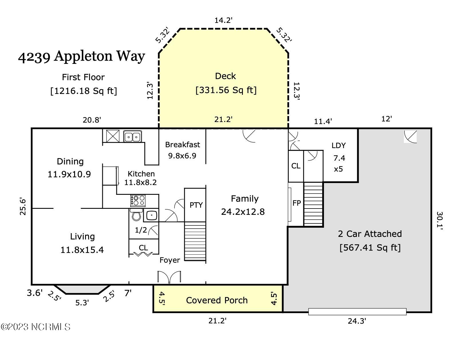 4239 Appleton Way Wilmington, NC 28412 - Photo 7 of 57 Screenshot 2023-10-05 at 9.09.53 AM
