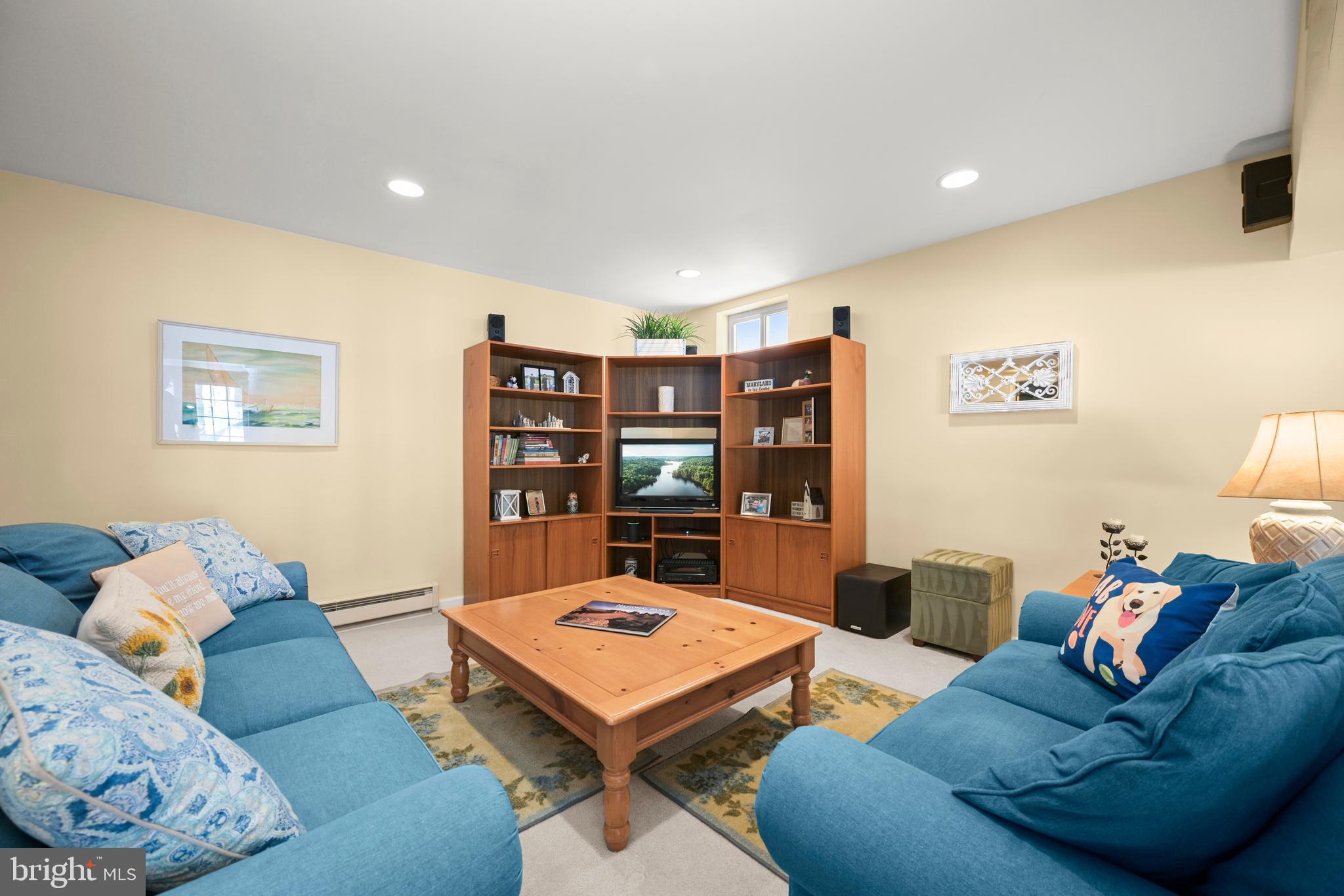 9733 Starling Road Ellicott City, MD 21042 - Photo 39 of 55 Lower level rec space with recessed lighting