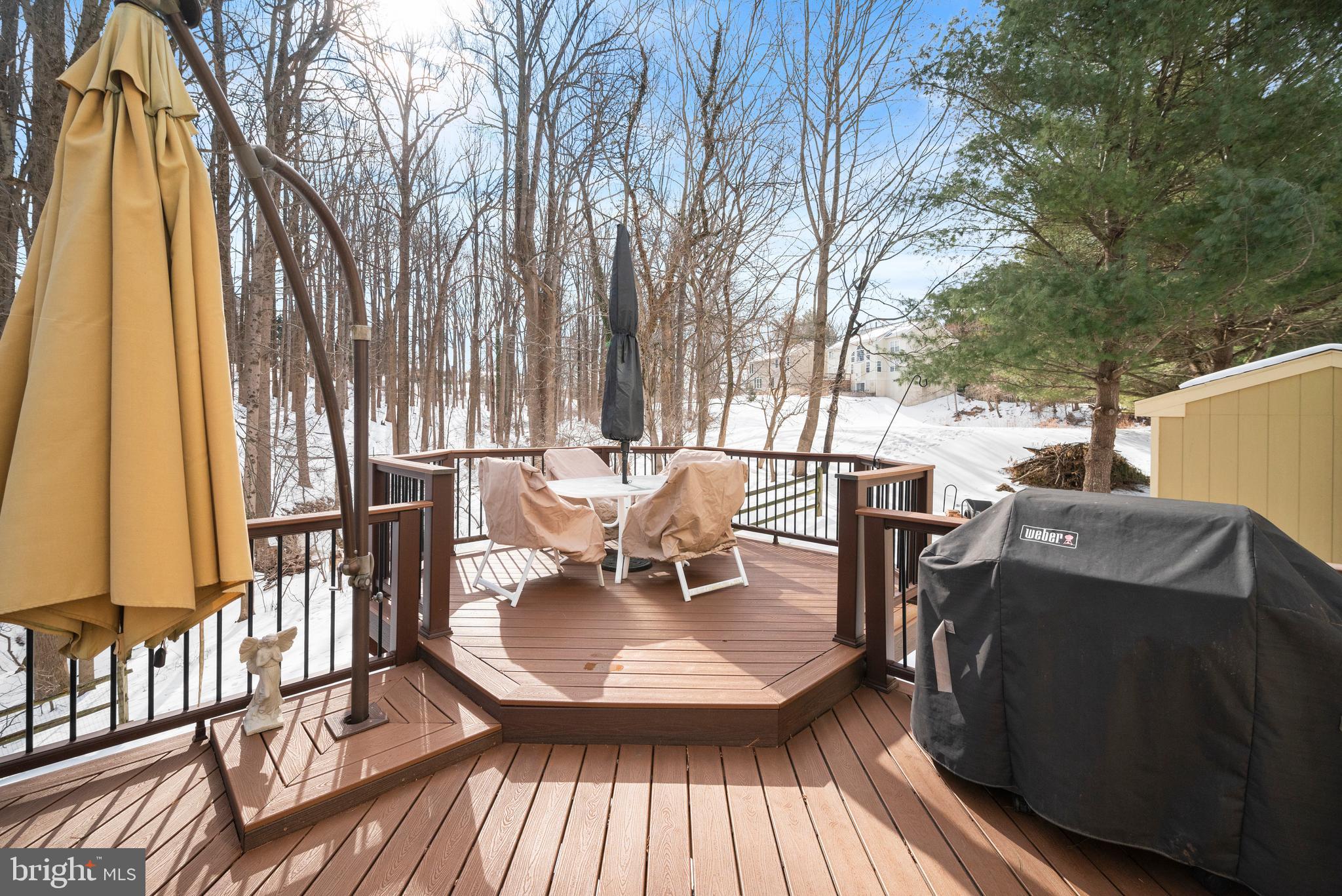 9733 Starling Road Ellicott City, MD 21042 - Photo 47 of 55 Main level two level trex deck with amazing views