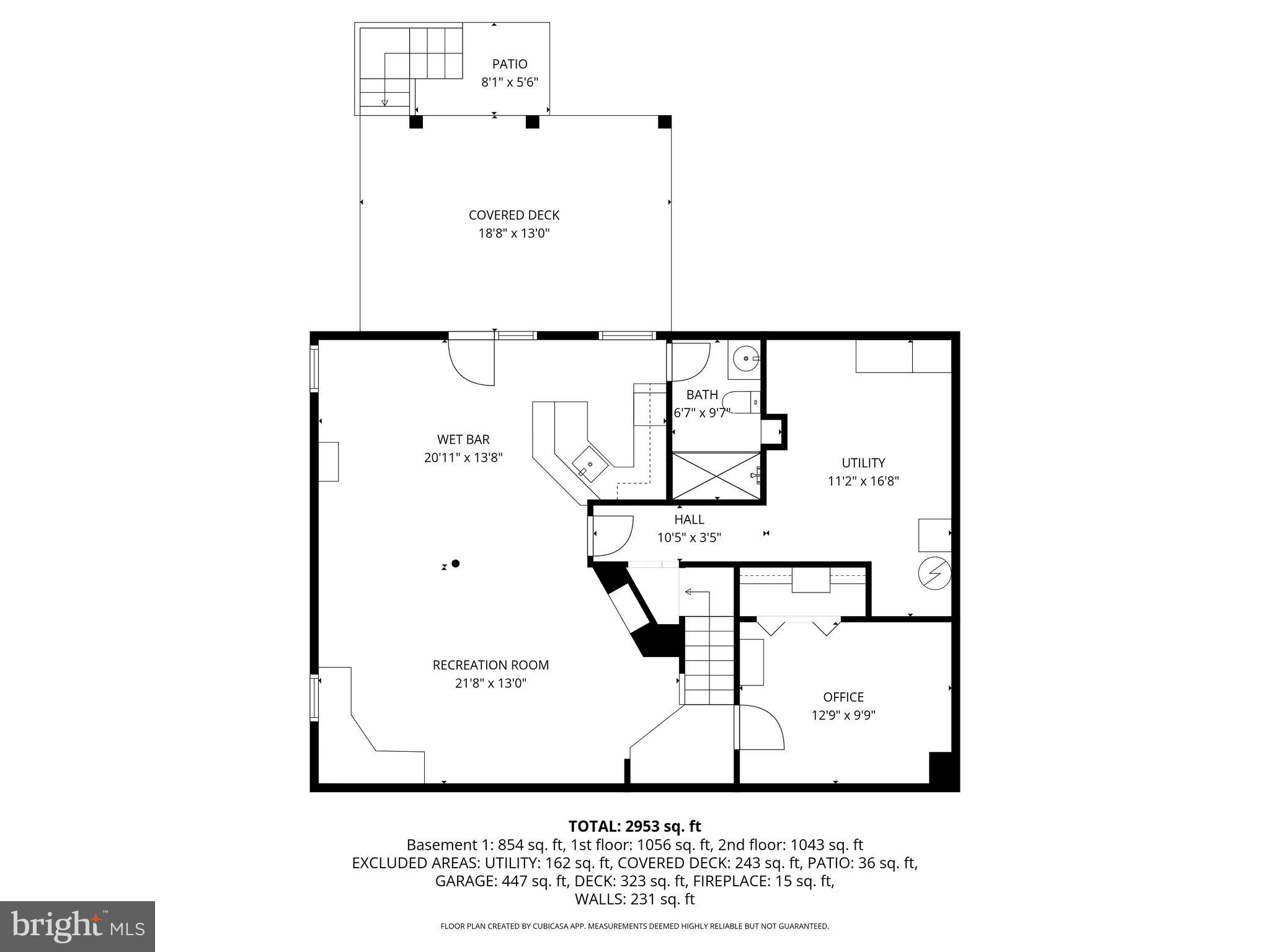 9733 Starling Road Ellicott City, MD 21042 - Photo 54 of 55 Lower level floor plan