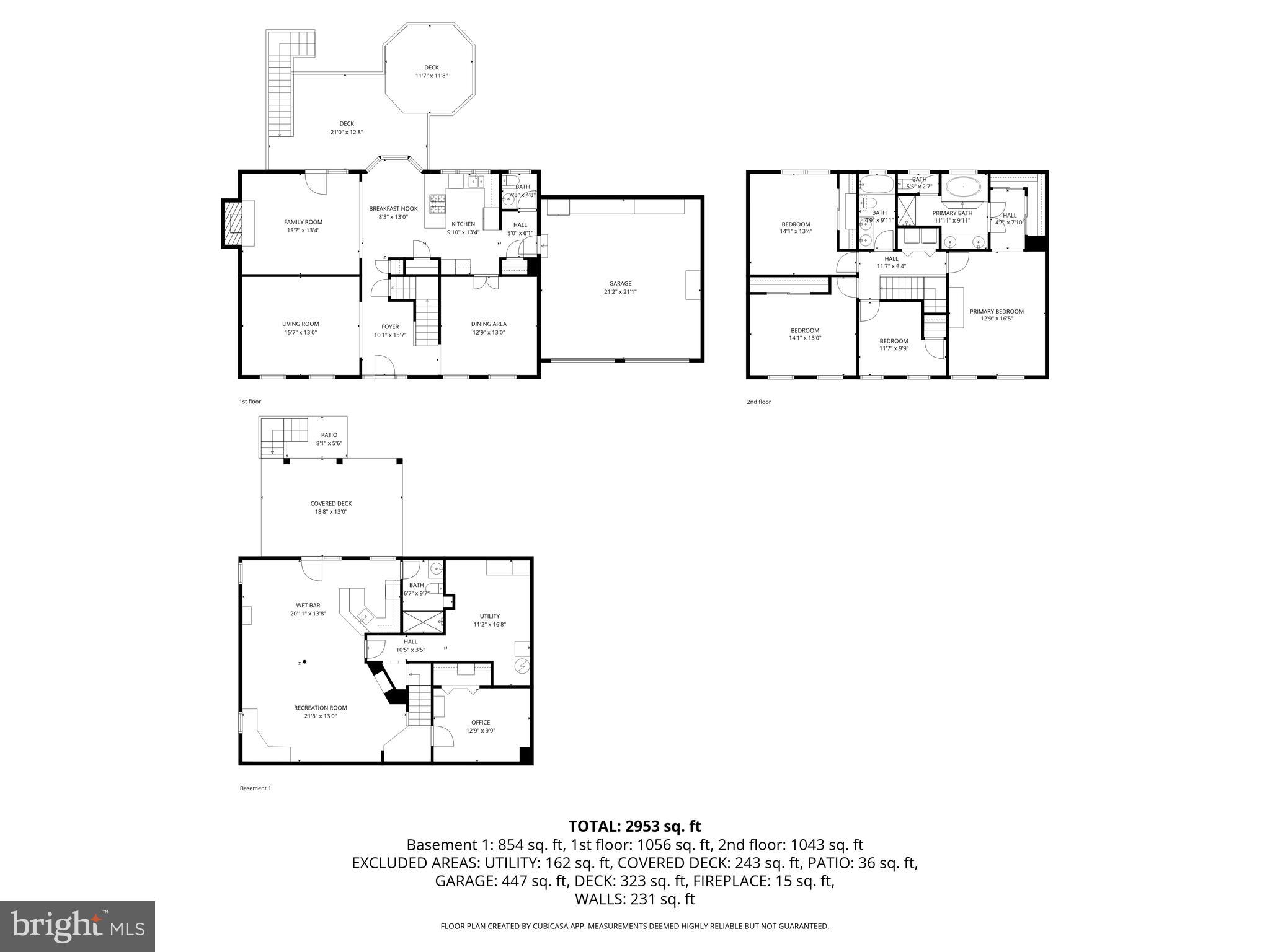 9733 Starling Road Ellicott City, MD 21042 - Photo 55 of 55 Combined floorplans