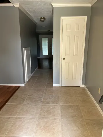 a view of empty room