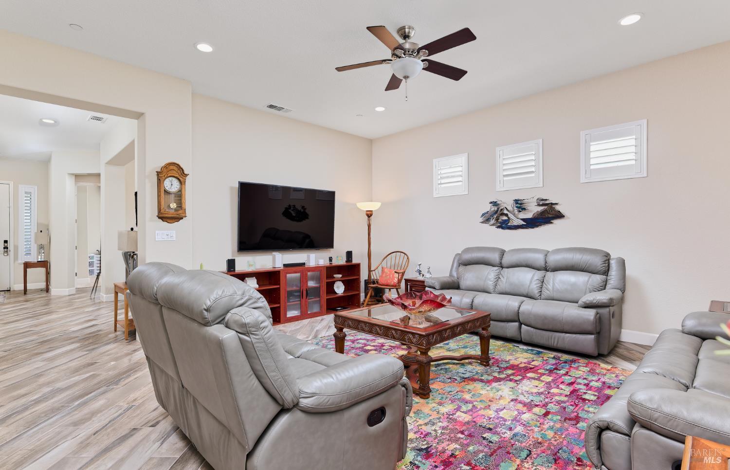 278 Longspur Drive Rio Vista, CA 94571 - Photo 10 of 29 a living room with furniture and a flat screen tv