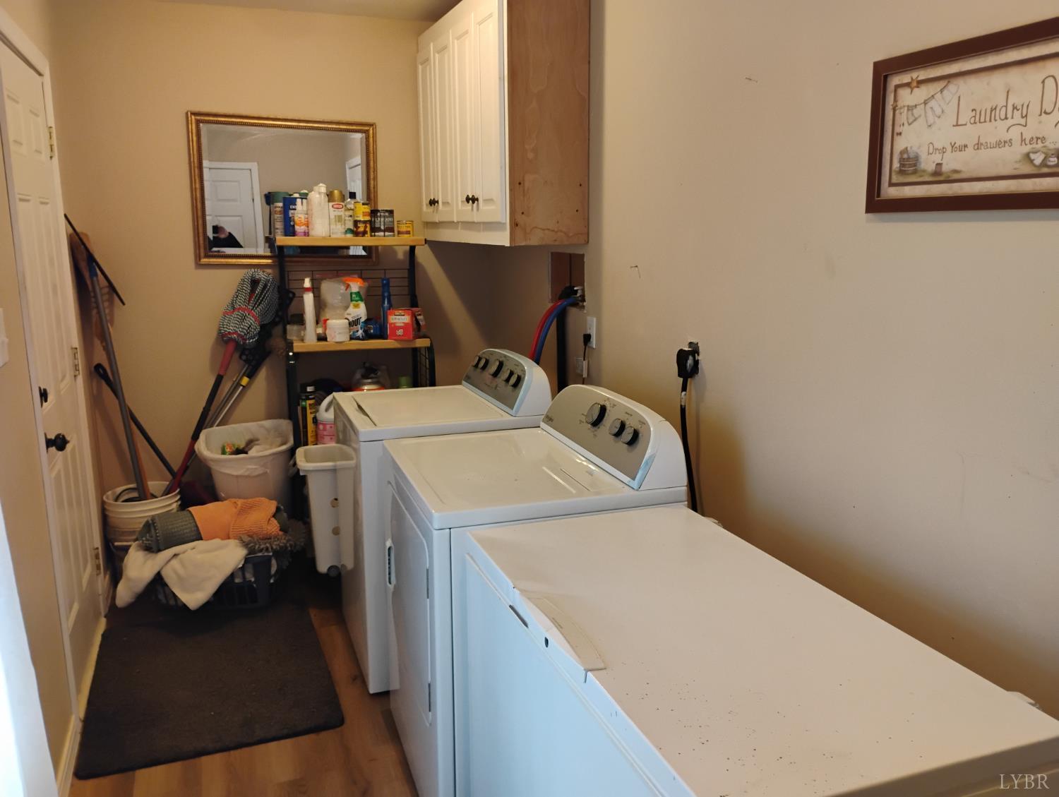 4183 Tye River Road Amherst, VA 24521 - Photo 32 of 62 a utility room with dryer and washer