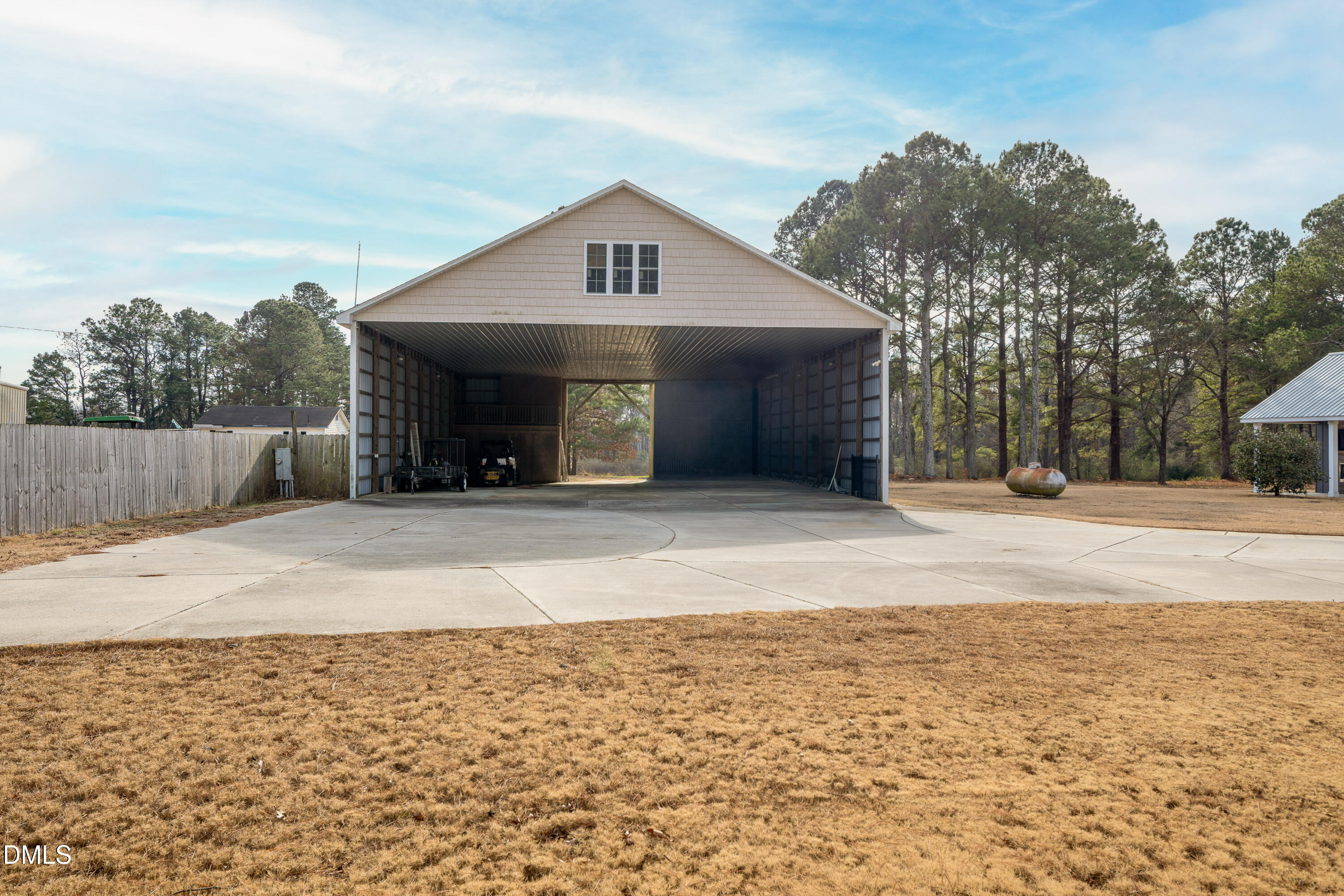 250 Savannah Hill Road Dunn, NC 28334 - Photo 40 of 41 a view of a house with a yard