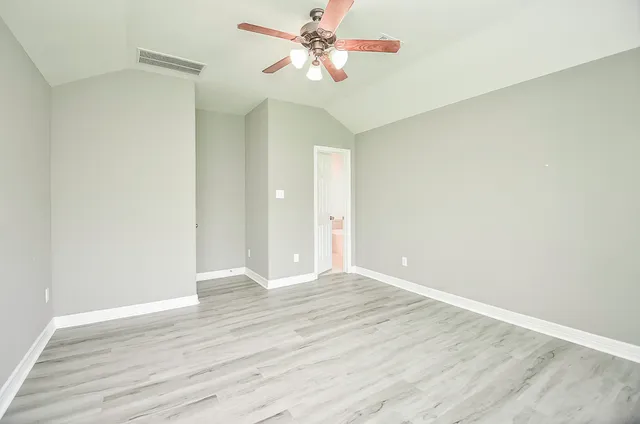 wooden floor in an empty room