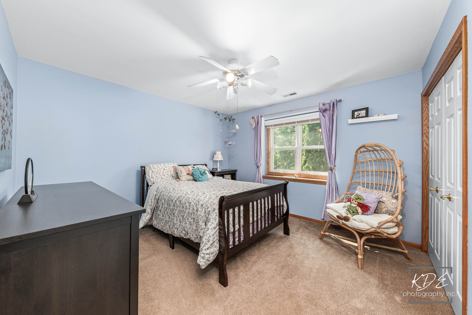 1032 Hamlet Road Naperville, IL 60564 - Photo 26 of 38 a bedroom with a bed and a window