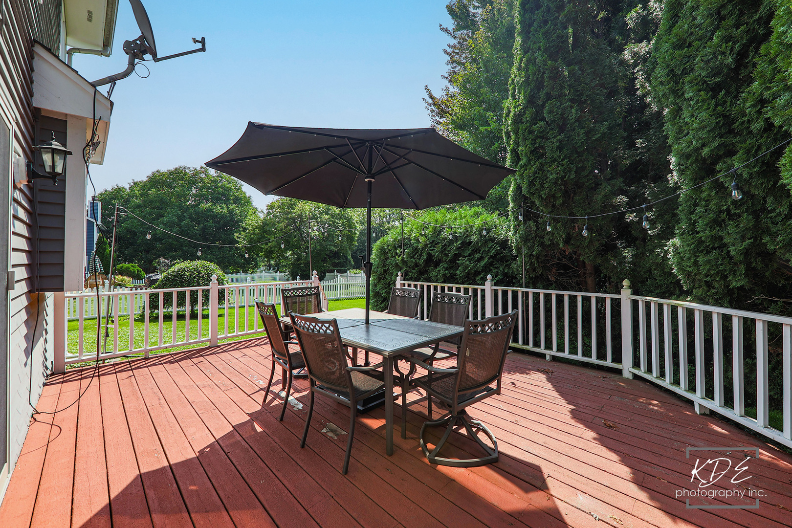 1032 Hamlet Road Naperville, IL 60564 - Photo 35 of 38 a view of balcony with wooden floor and outdoor seating